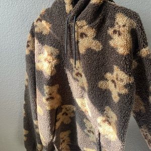 Teddy bear oversized hoodie